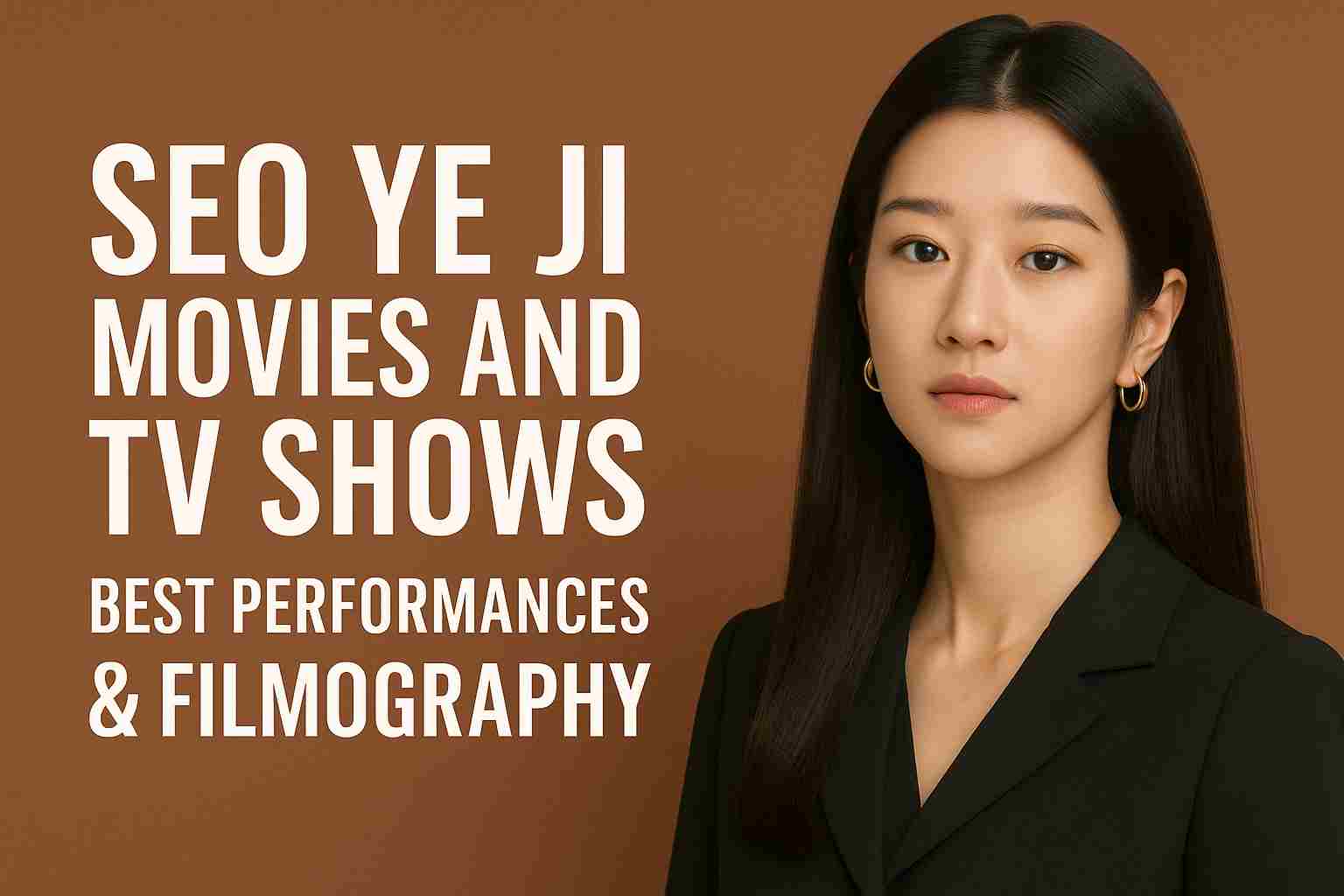 Seo Ye Ji movies and TV shows, filmography, kdramas, awards, and best performances.