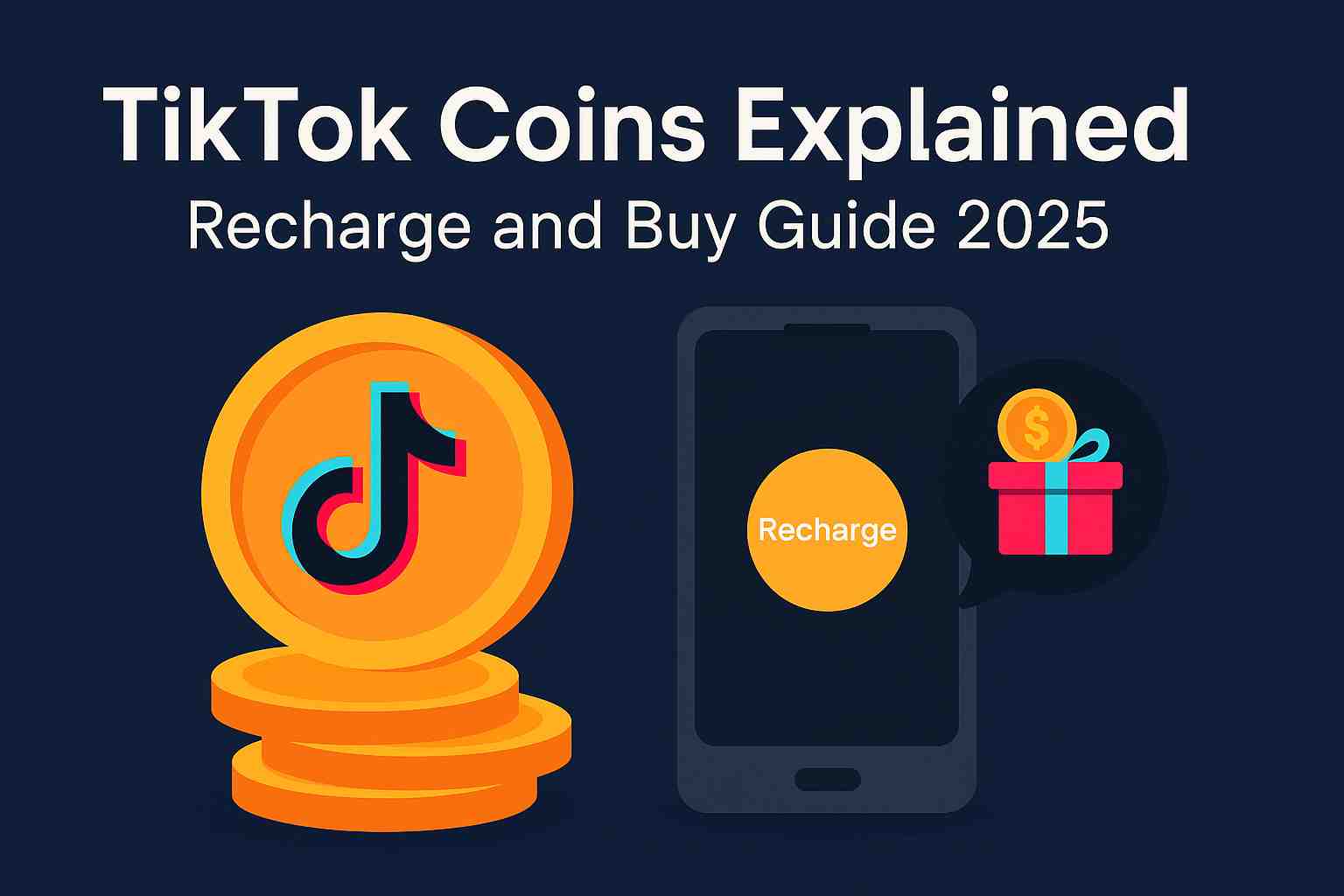 TikTok coins recharge and buy guide for live gifts in 2025