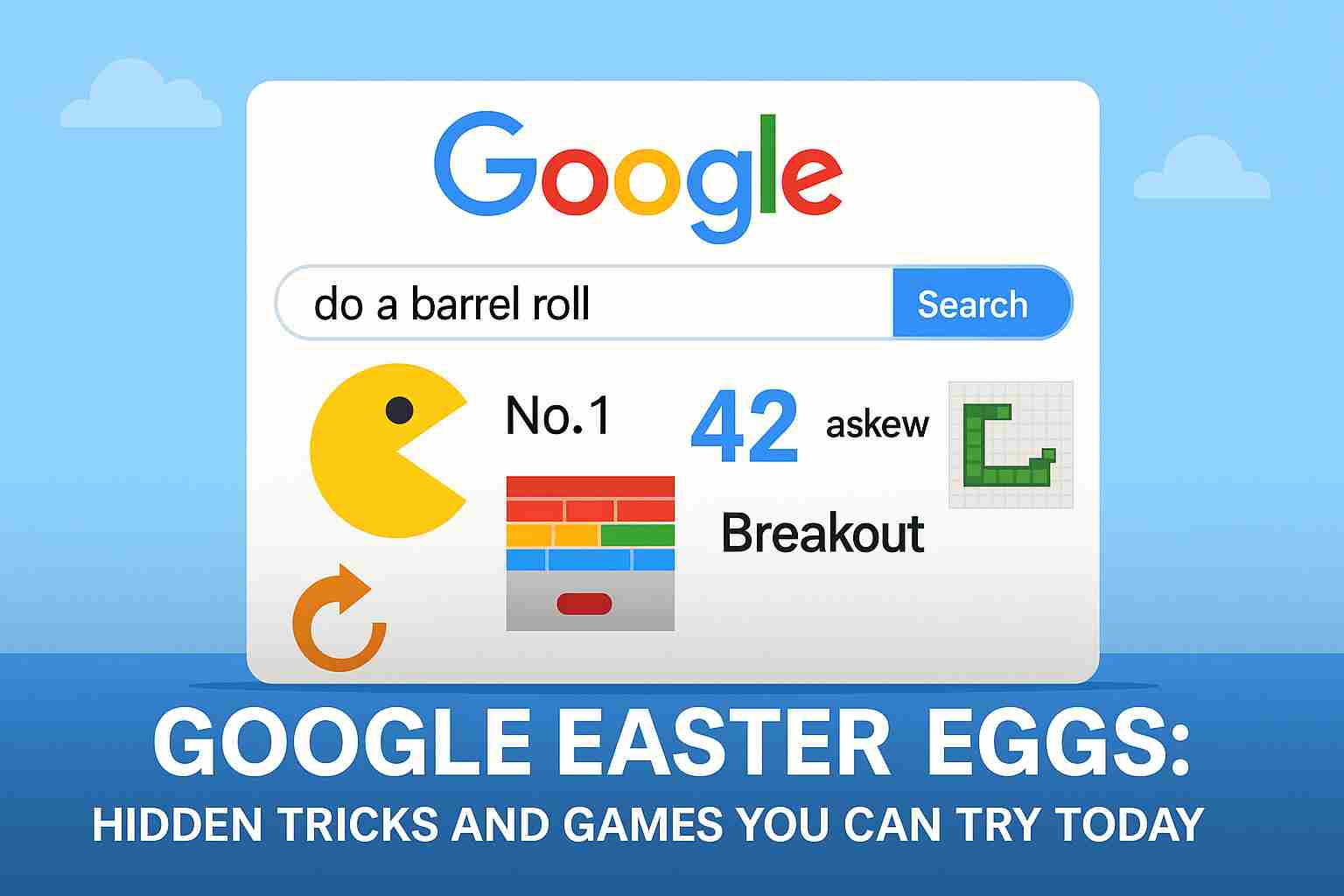 Google Easter Eggs: Best Hidden Tricks & Games to Try in 2025