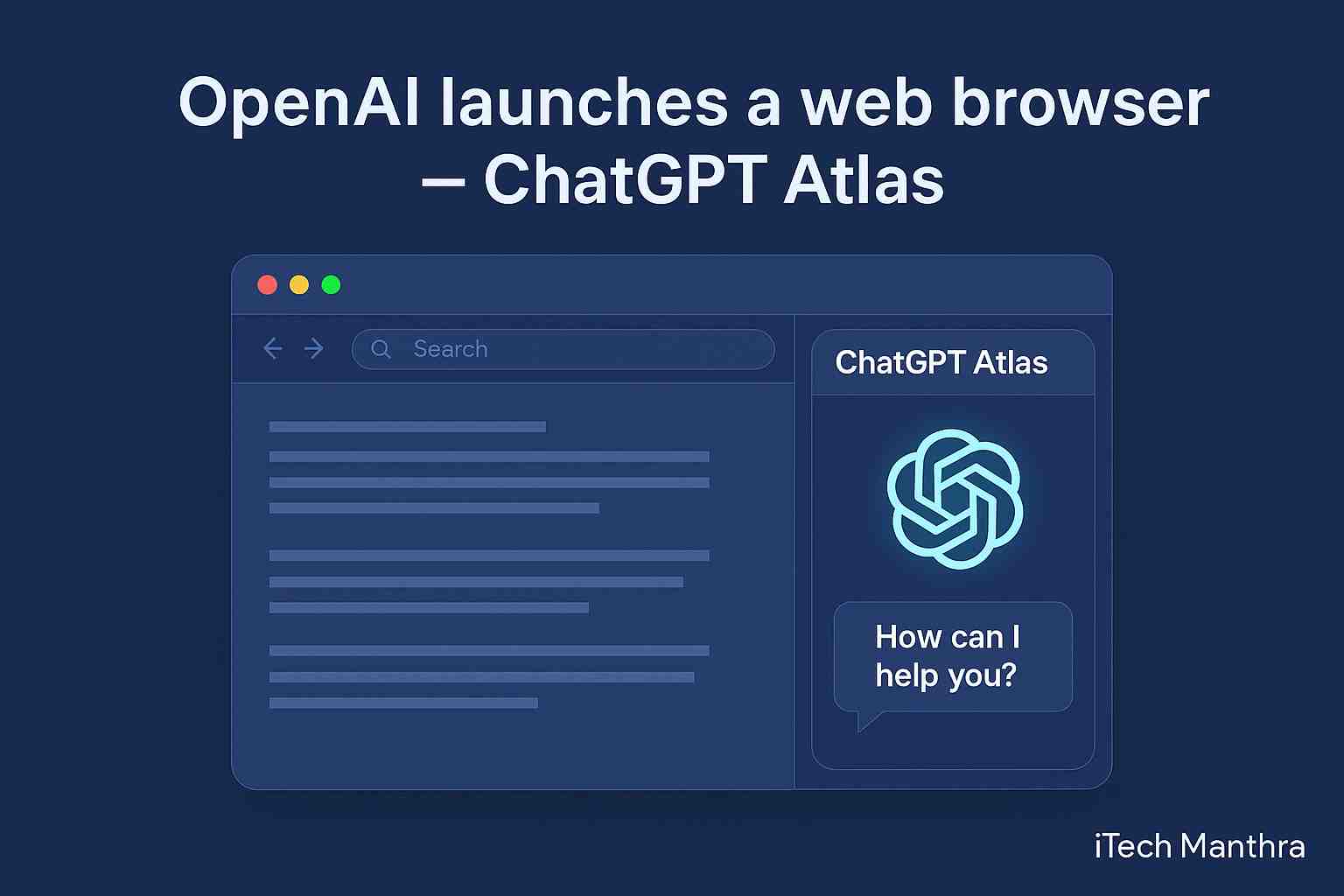 OpenAI has launched ChatGPT Atlas, a groundbreaking AI browser that changes how we search, read, and act online. Discover its features, benefits, and what it means for SEO.