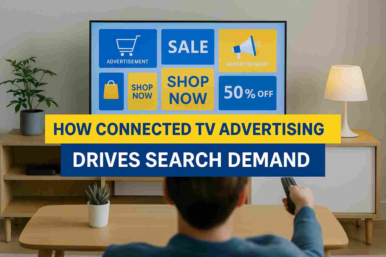 Discover how connected TV advertising fuels search demand. Learn how CTV builds brand awareness, boosts organic traffic, and strengthens your overall marketing funnel.