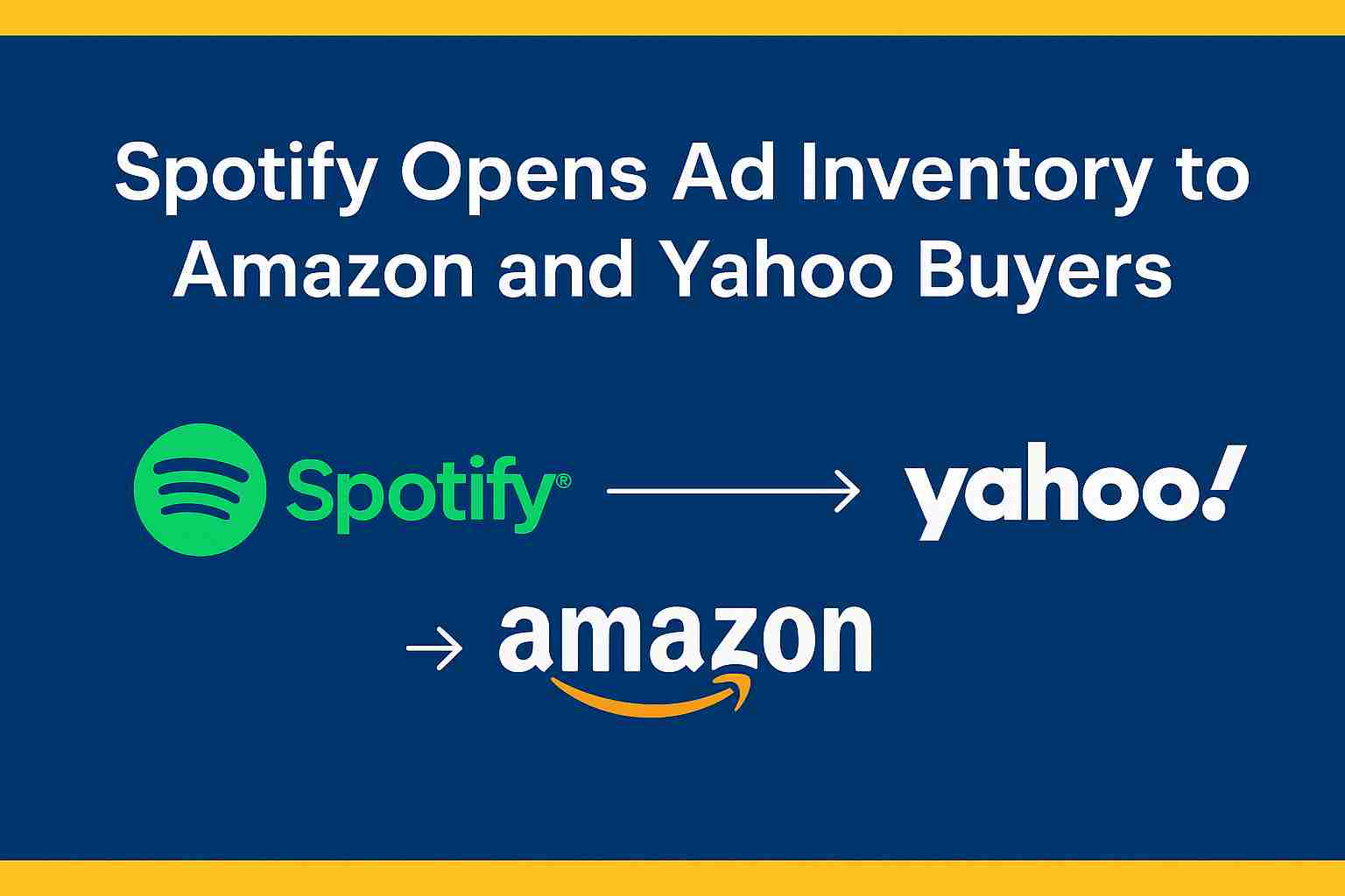 Spotify opens its ad inventory to Amazon DSP and Yahoo DSP buyers, giving marketers new access to programmatic audio ads. Discover what this means for advertisers, targeting, and future digital audio strategies.
