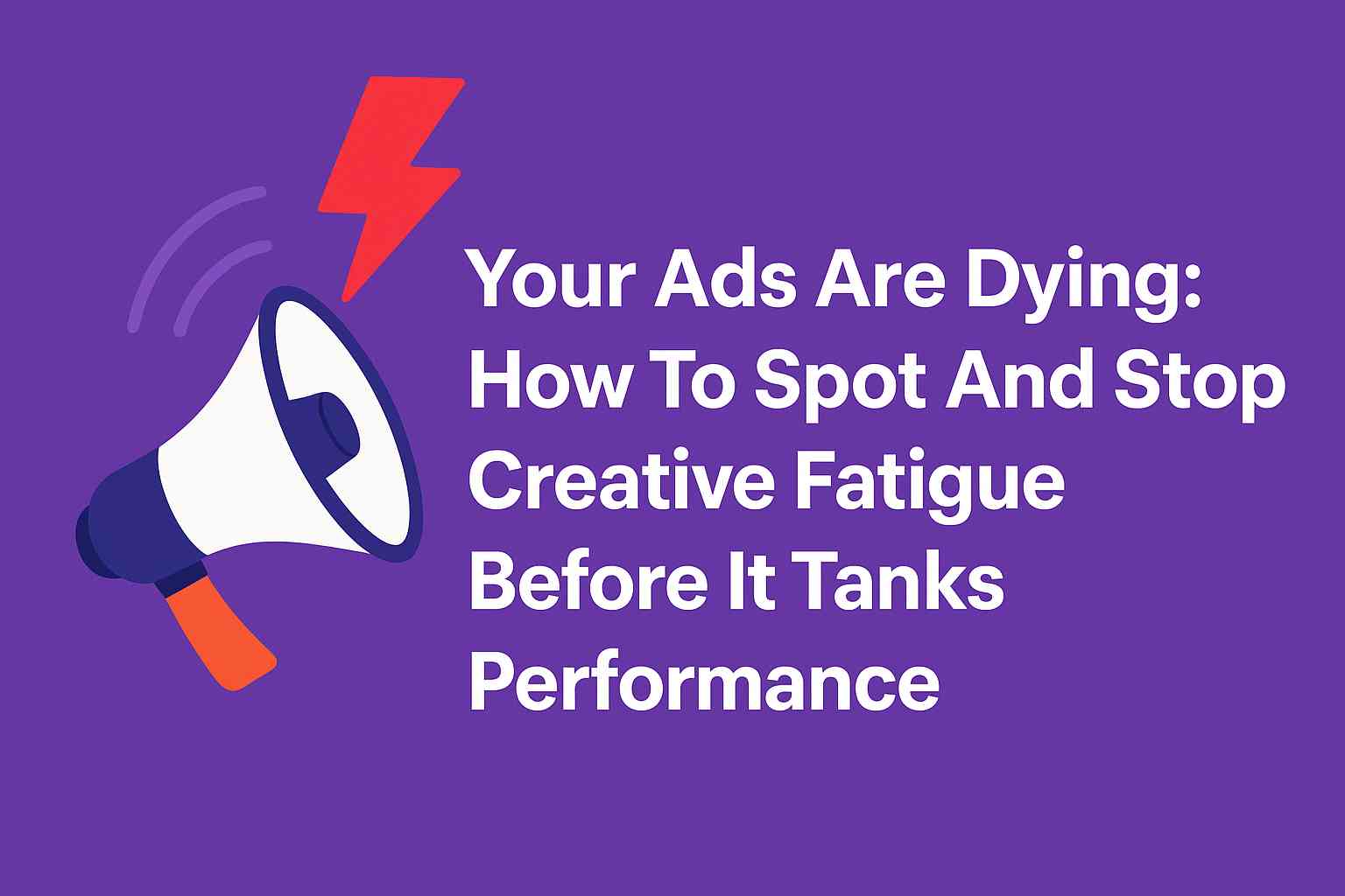 Learn how to identify creative fatigue, refresh your ad creatives, and prevent declining ad performance. Discover expert tips to improve ad engagement and ROI before your campaigns crash.