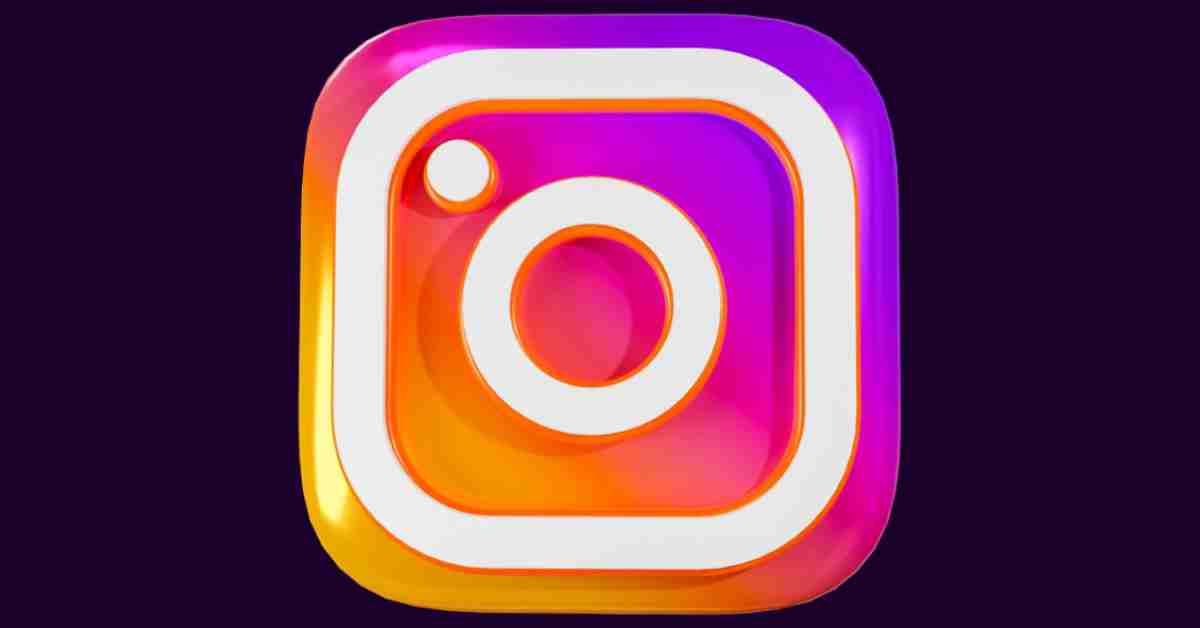 Instagram 3D icon representing private story viewing and anonymous Instagram usage.