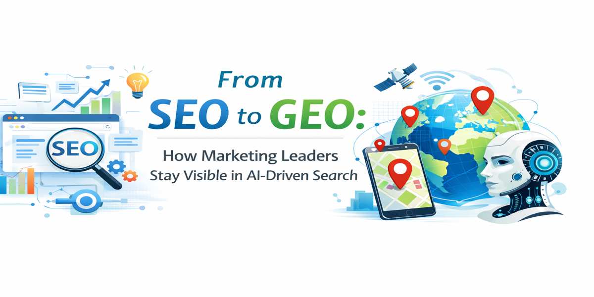 Learn how marketing leaders evolve from SEO to GEO to stay visible in AI-driven search experiences and generative search results.
