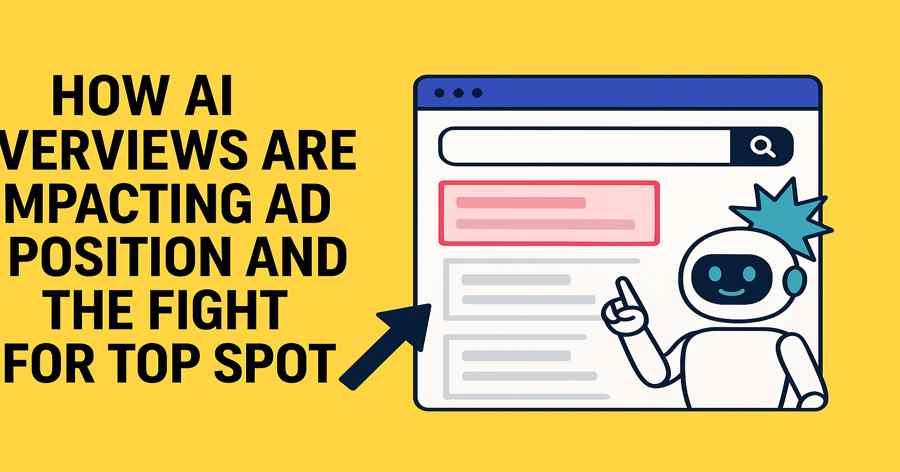 Discover how Google’s AI Overviews are reshaping ad positions, changing user journeys, and intensifying competition for the top spot. Learn what advertisers and SEO experts must adapt to stay visible.