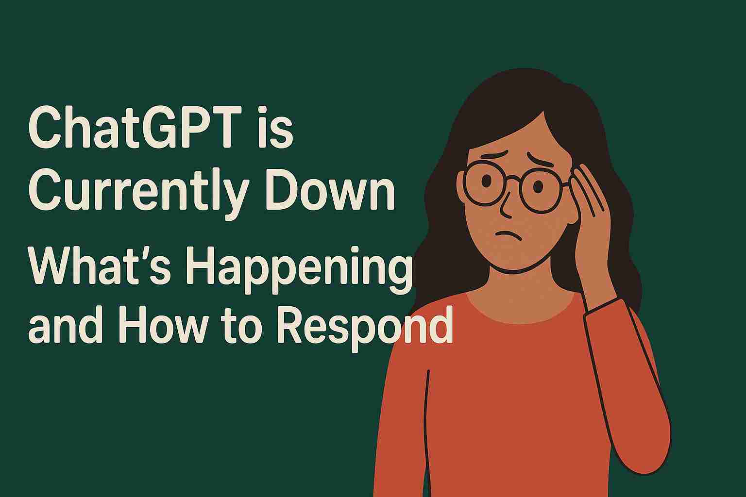 ChatGPT went down globally, affecting thousands of users. Discover what’s behind the disruption, how to verify if it’s global or local, and smart alternatives to keep going.