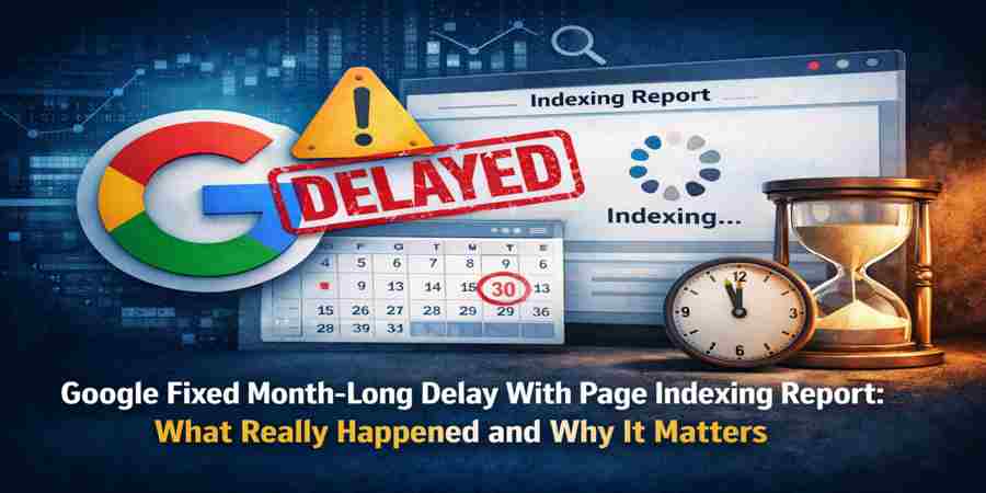 Google has fixed a month-long delay affecting the Page Indexing Report. Learn what caused the issue and why it matters for SEO and site monitoring.