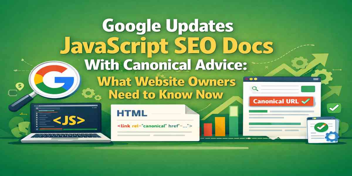 Google updates JavaScript SEO docs with canonical guidance. Understand the changes, common mistakes, and practical steps website owners need to take now.