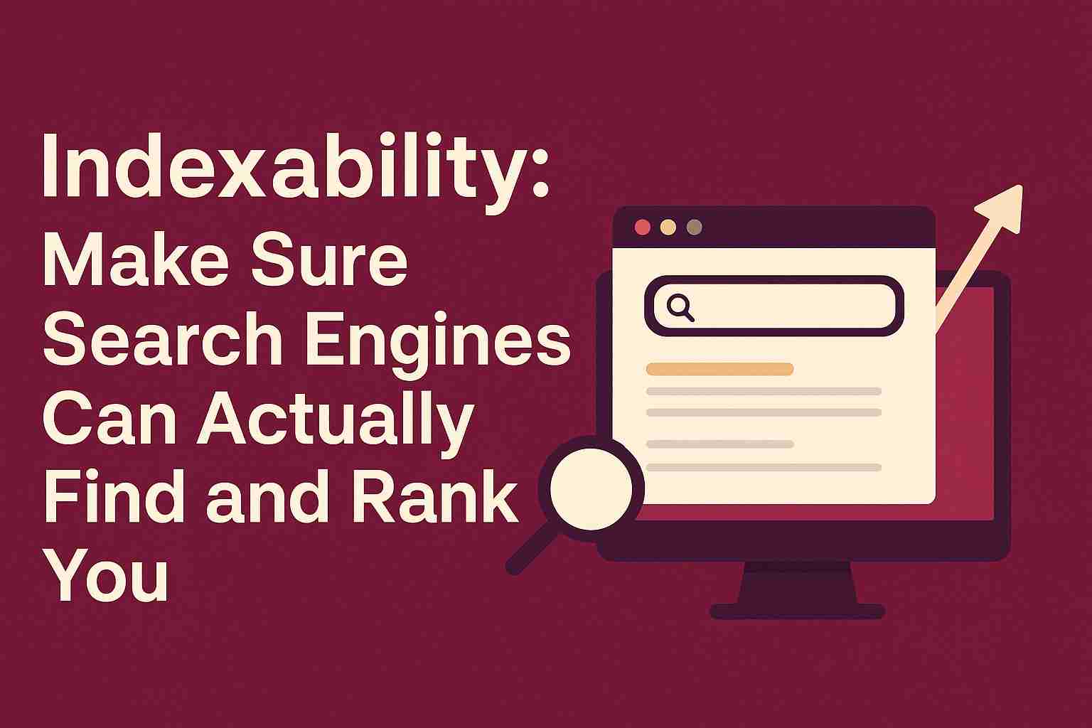 Learn how indexability impacts your rankings and visibility. Discover simple fixes to help search engines crawl, index, and rank your website effectively.