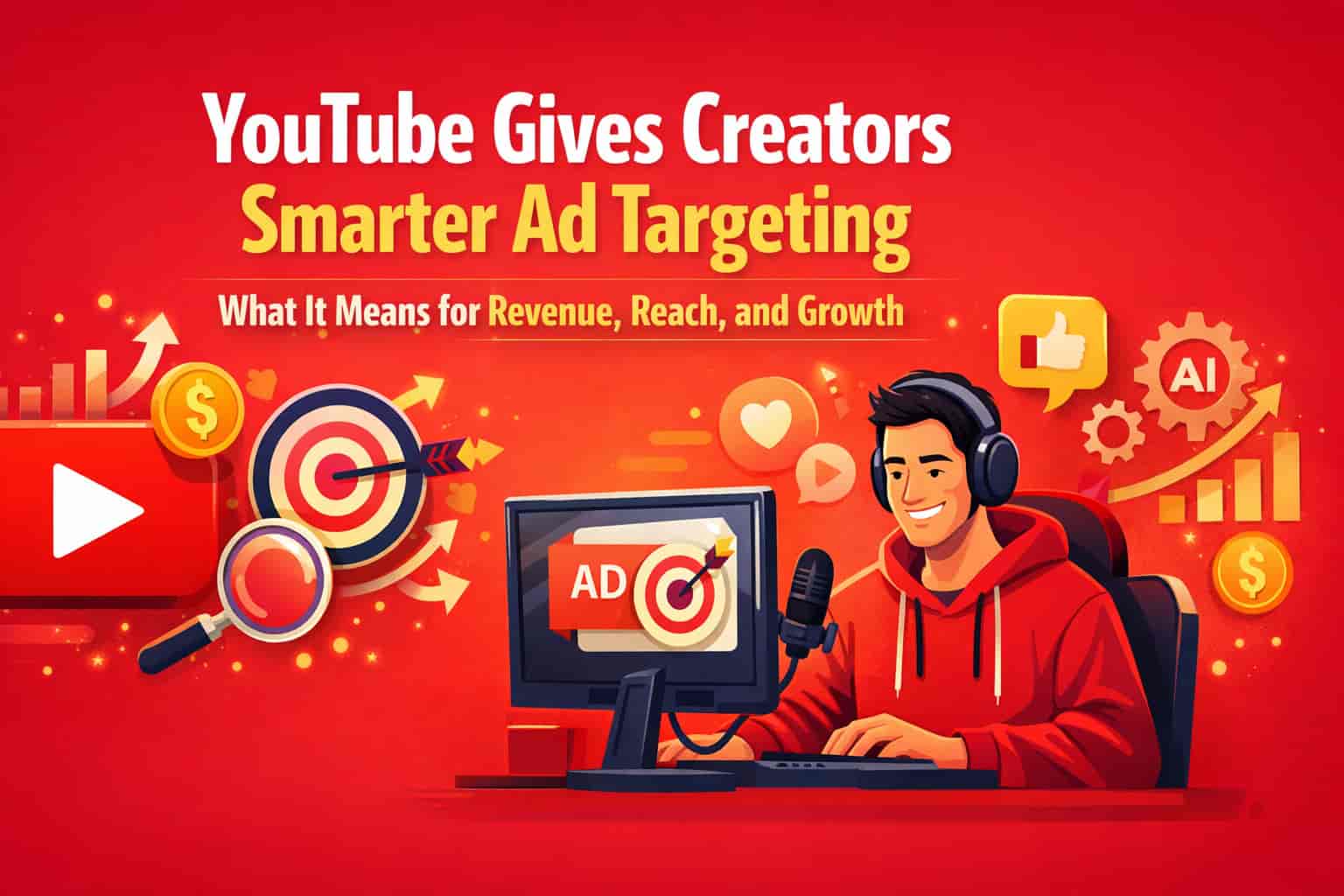 YouTube gives creators smarter ad targeting to improve ad relevance and monetization