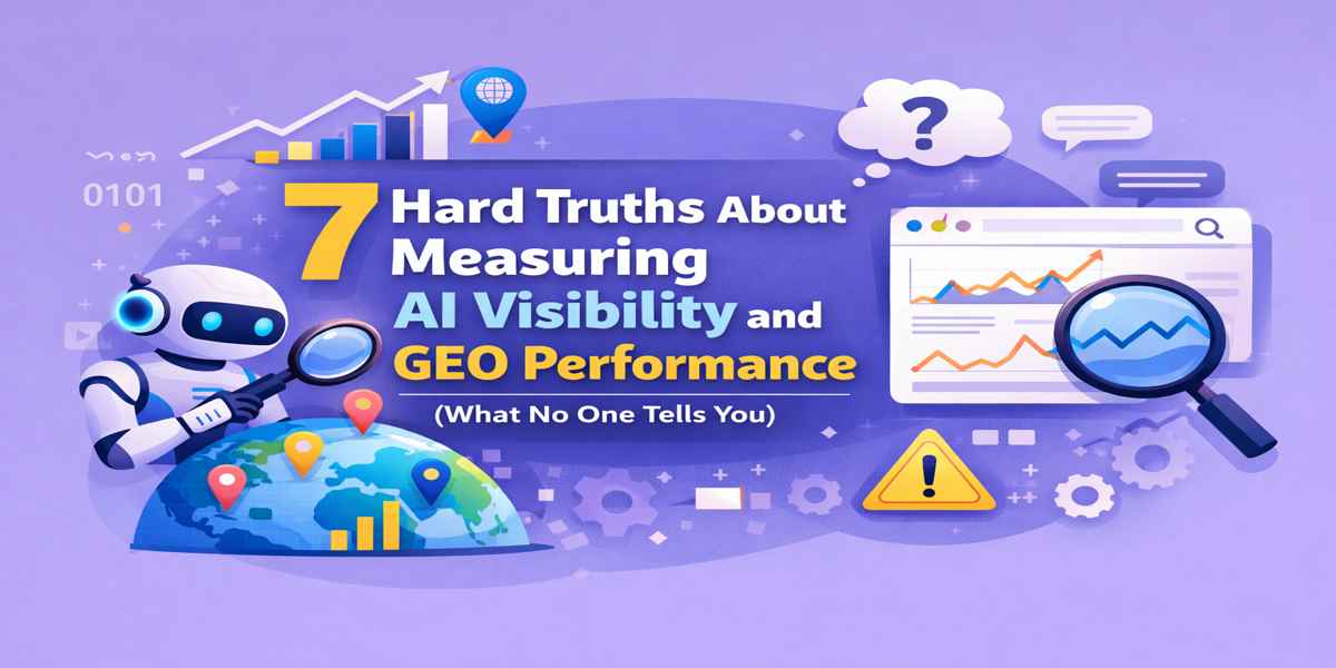 7 Hard Truths About Measuring AI Visibility and GEO Performance (What No One Tells You)