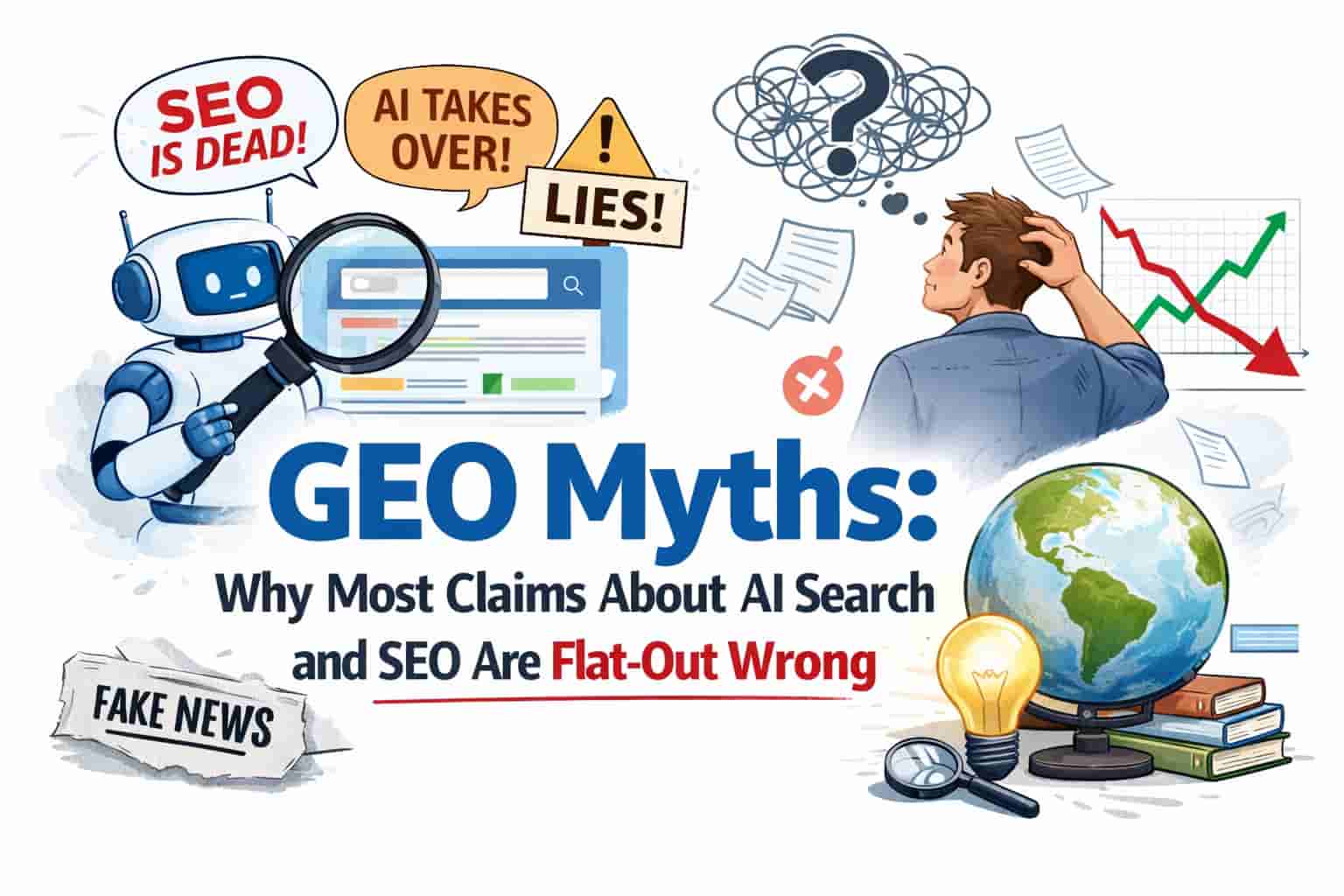 GEO myths and lies about AI search and generative engine optimization rankings