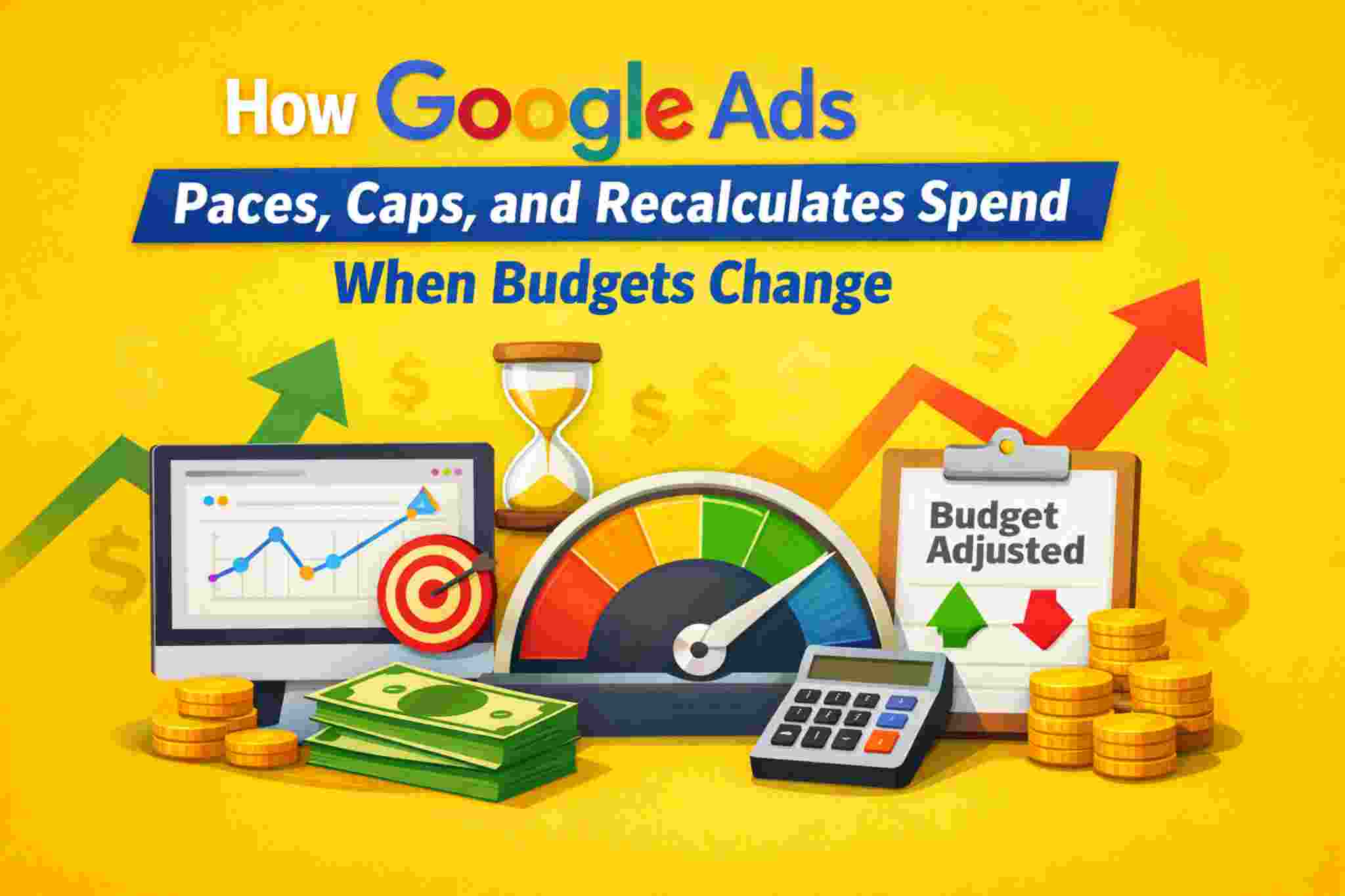How Google Ads Paces, Caps, and Recalculates Spend When Budgets Change (What Advertisers Often Miss)