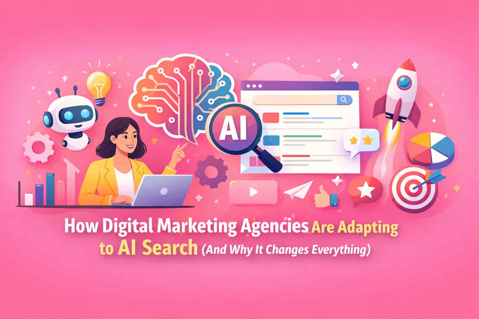 How digital marketing agencies are adapting to AI search with AI-driven SEO and content strategies