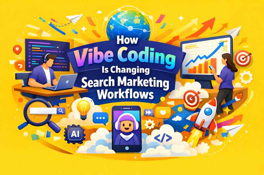 Learn how vibe coding is transforming search marketing workflows with faster experimentation, AI-assisted optimization, and data-driven creativity.