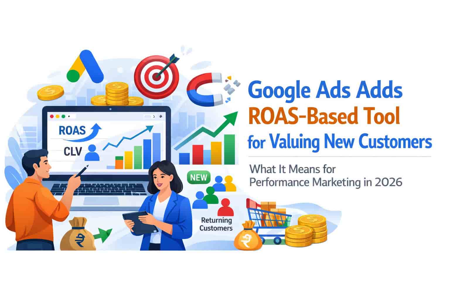 Google Ads Adds ROAS-Based Tool for Valuing New Customers: What It Means for Performance Marketing in 2026