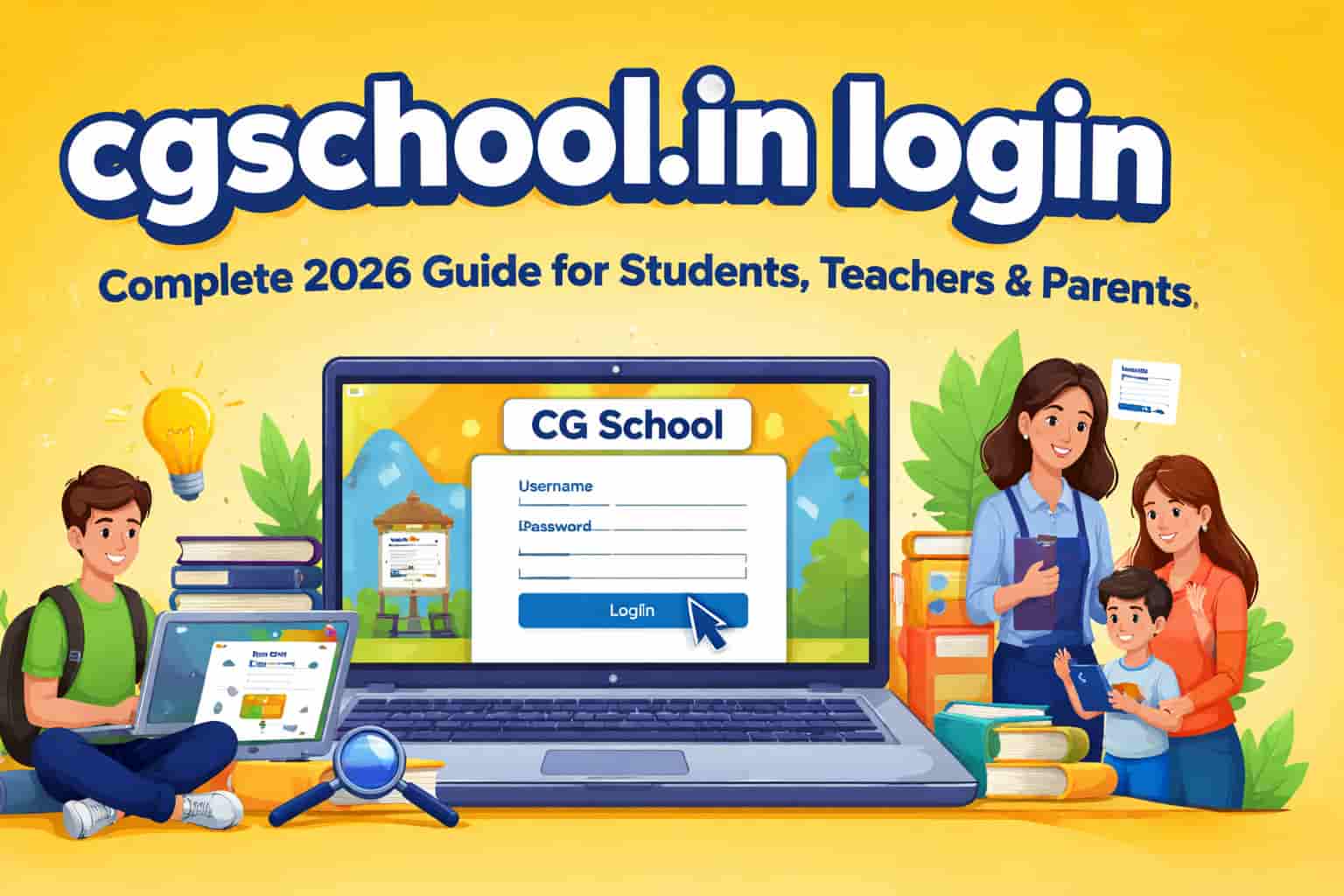 cgschool.in login portal for students teachers and parents 2026 guide