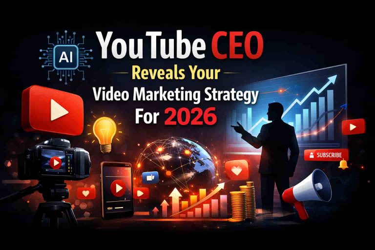 YouTube CEO Reveals Video Marketing Strategy for 2026