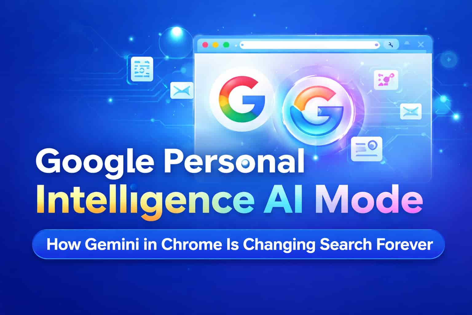 Google Personal Intelligence AI Mode with Gemini AI in Chrome transforming search experience