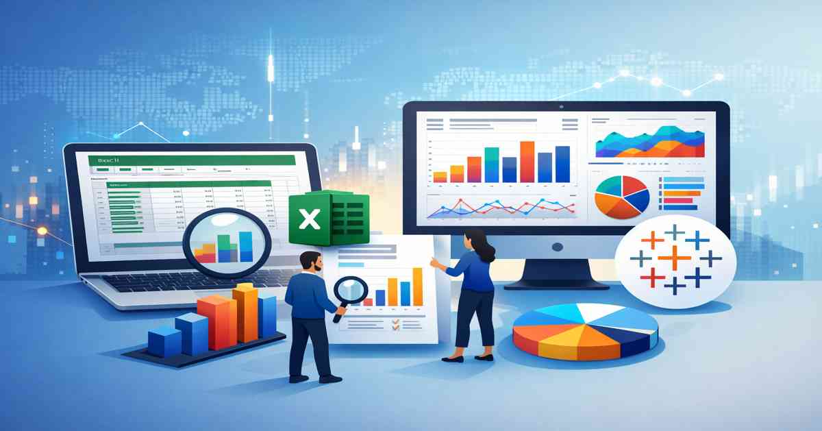 Top 5 Excel and Tableau courses with guided projects for data analysts in 2026.
