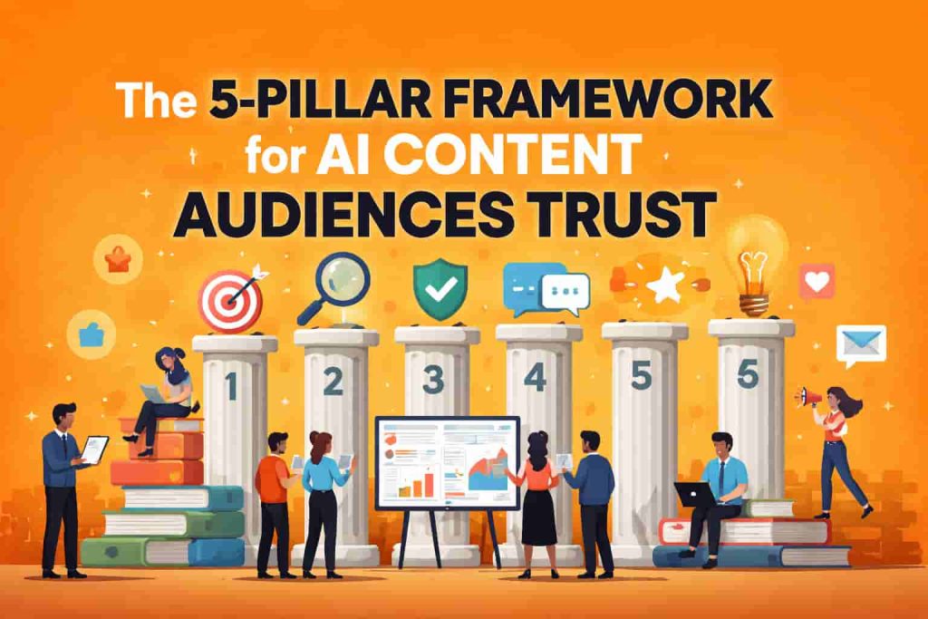 The 5-Pillar Framework for AI Content Audiences Trust