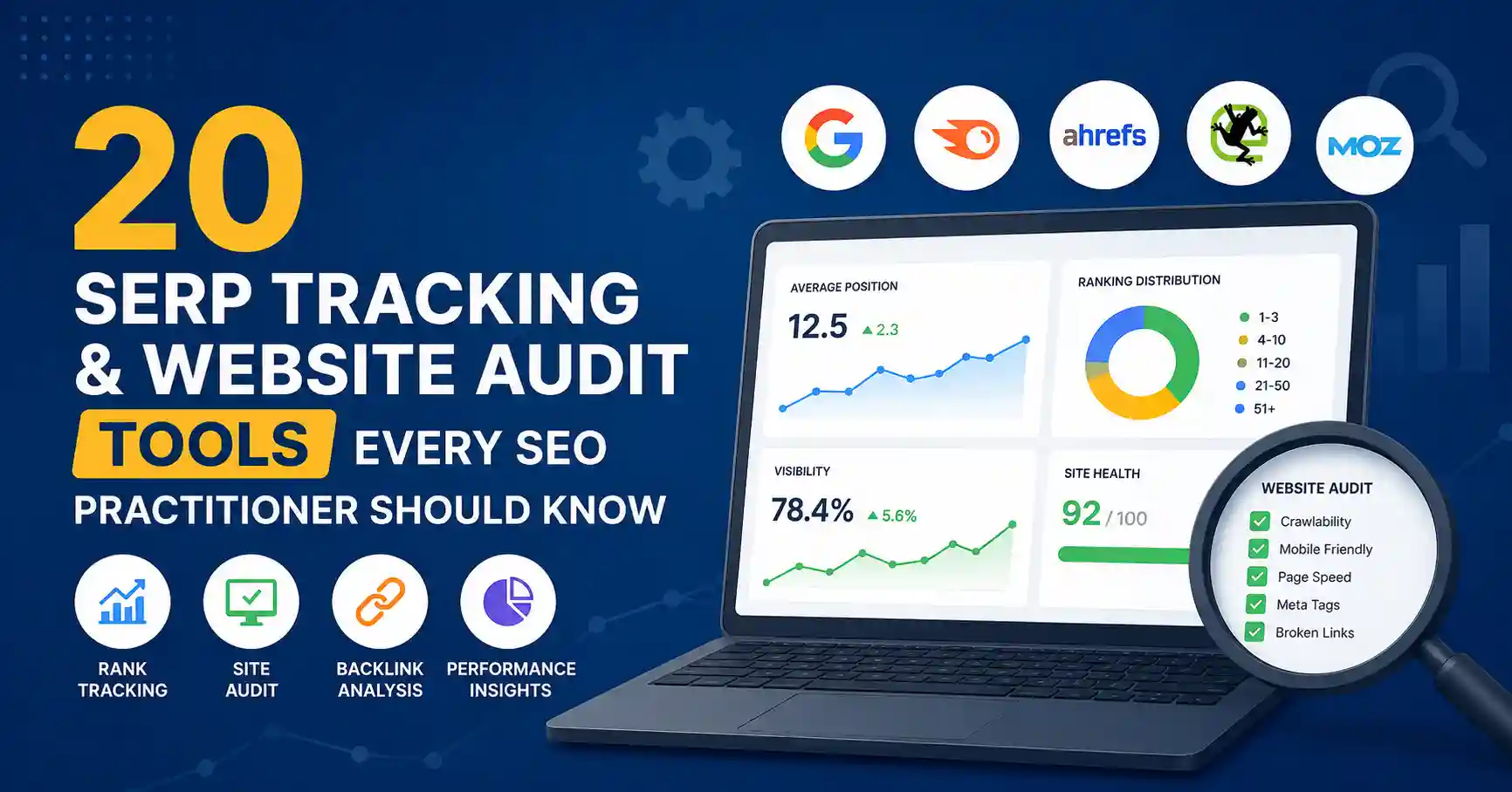 20 SERP Tracking and Website Audit Tools Every SEO Practitioner Should Know in 2025
