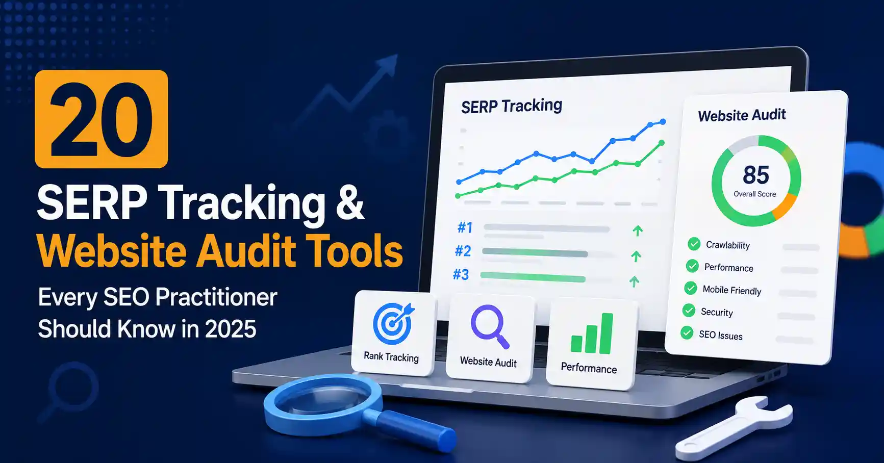 Best SERP tracking tools and website audit software for SEO professionals in 2025