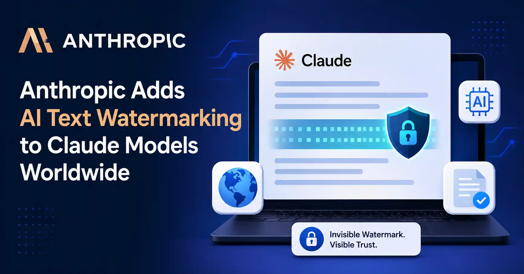 Anthropic Adds AI Text Watermarking to Claude Models Worldwide: What This Means for AI Content
