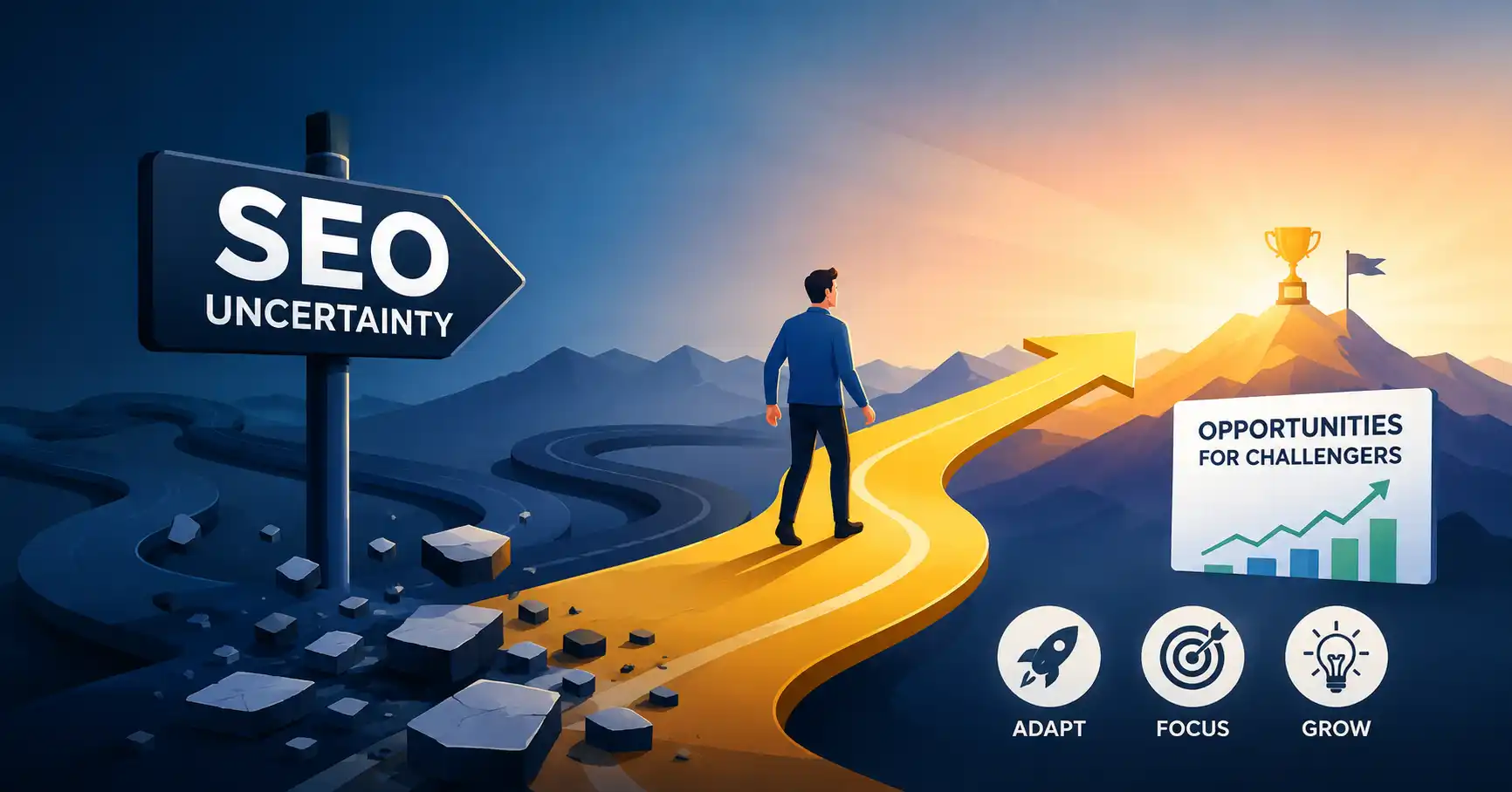 SEO uncertainty creating opportunities for challengers