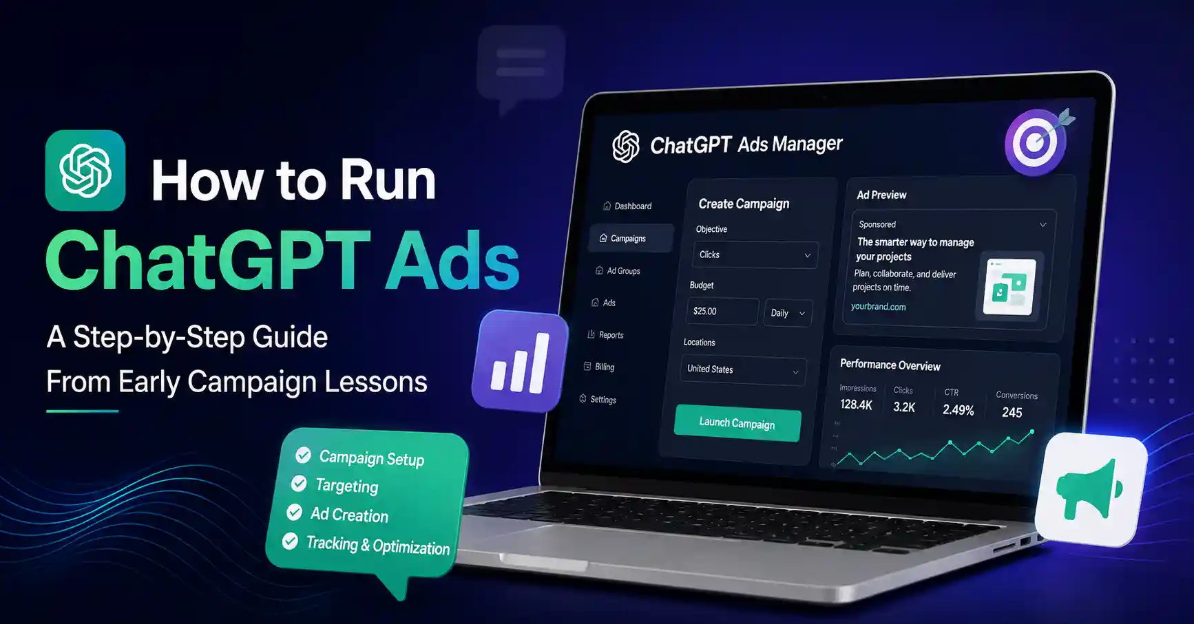 How to Run ChatGPT Ads in 2026: A Practical, Step-by-Step Guide From Early Campaign Lessons
