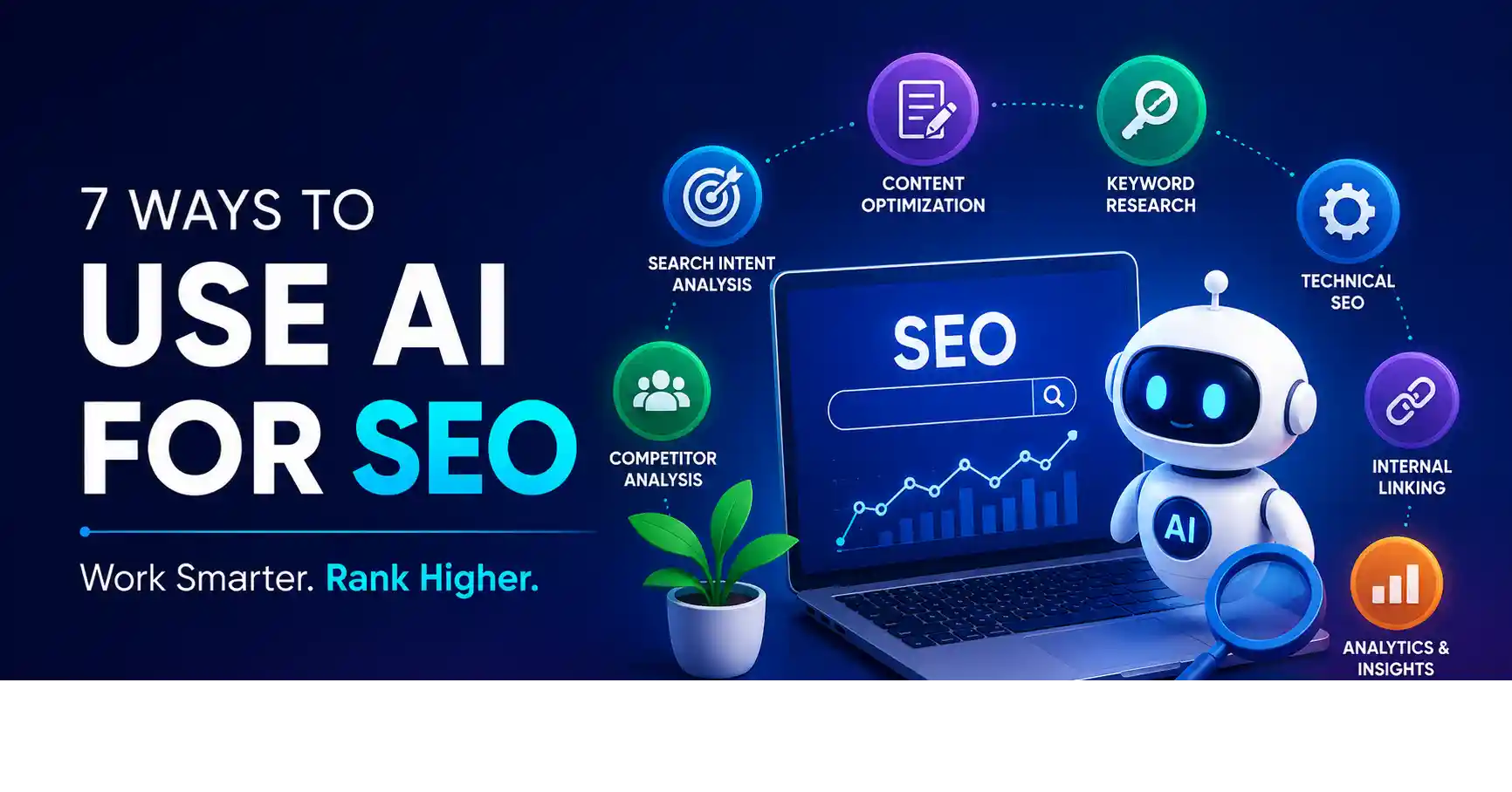 7 ways to use AI for SEO to improve rankings and search visibility