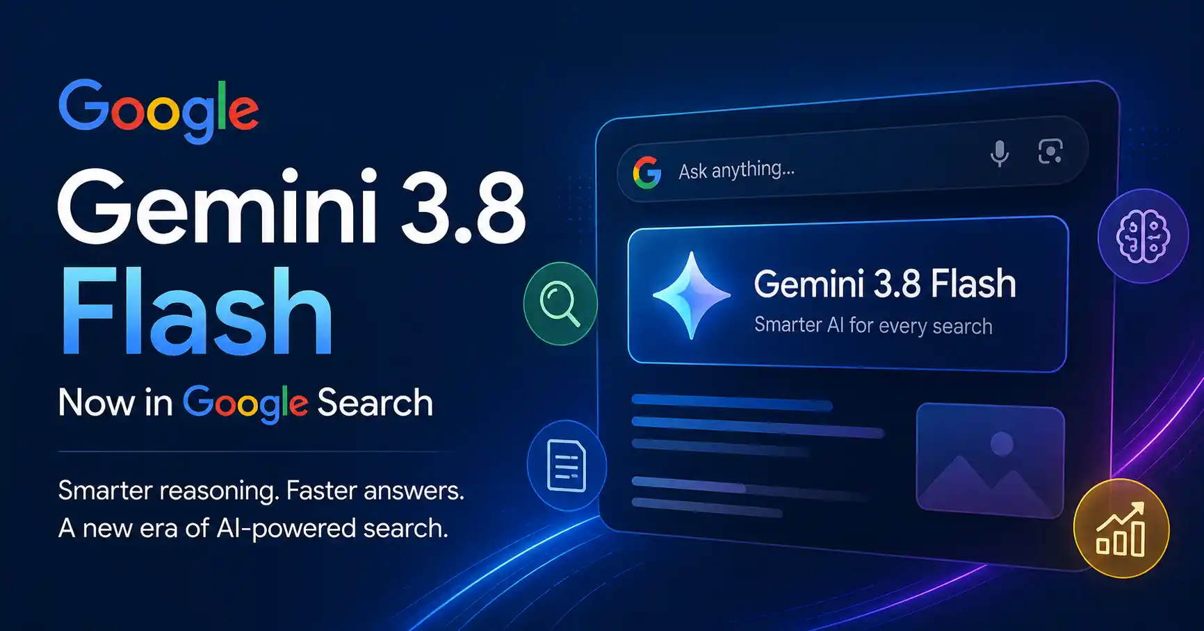 Gemini 3.8 Flash in Google Search and Google AI Mode