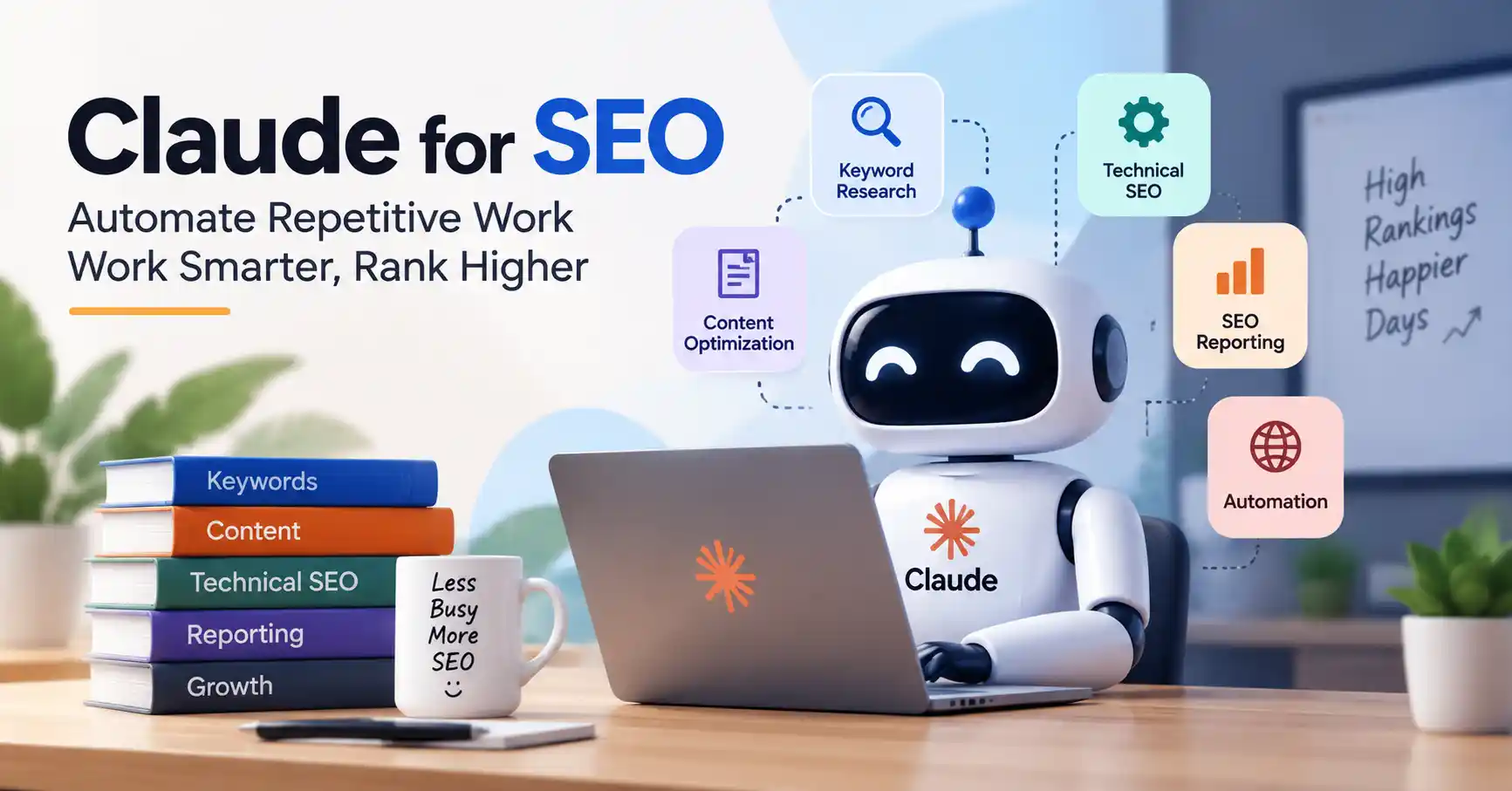 Claude for SEO automating repetitive SEO tasks