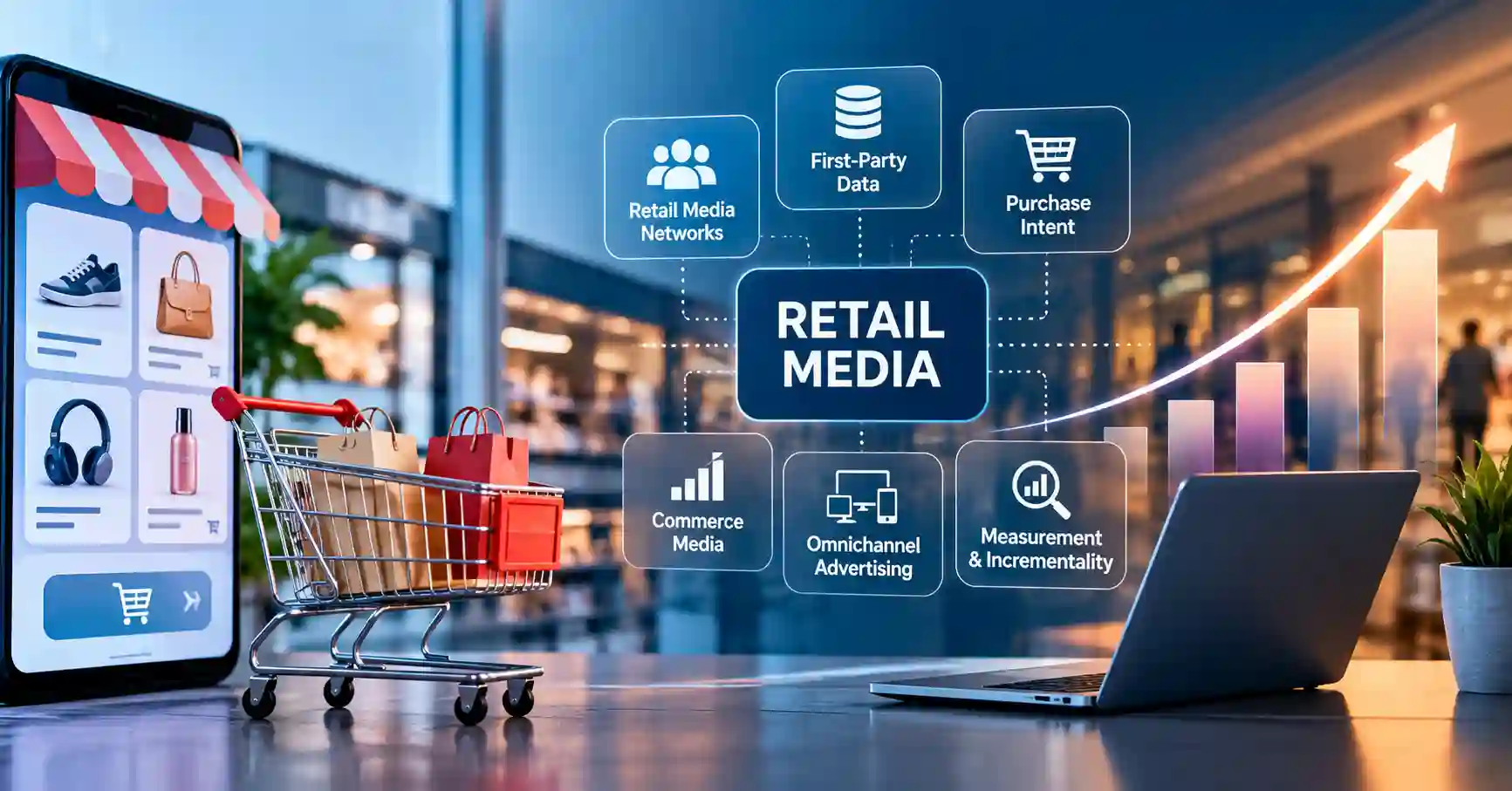 Retail media evolution focused on first-party data, purchase intent and marketing measurement