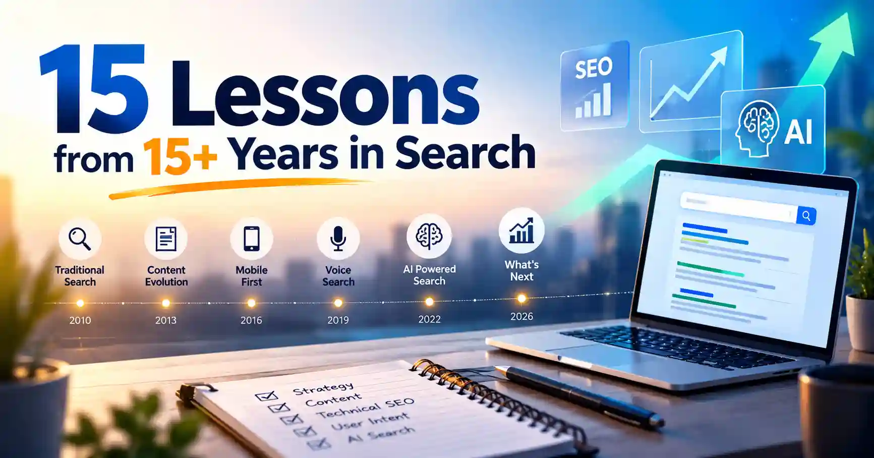 15 lessons from 15+ years in search and modern SEO