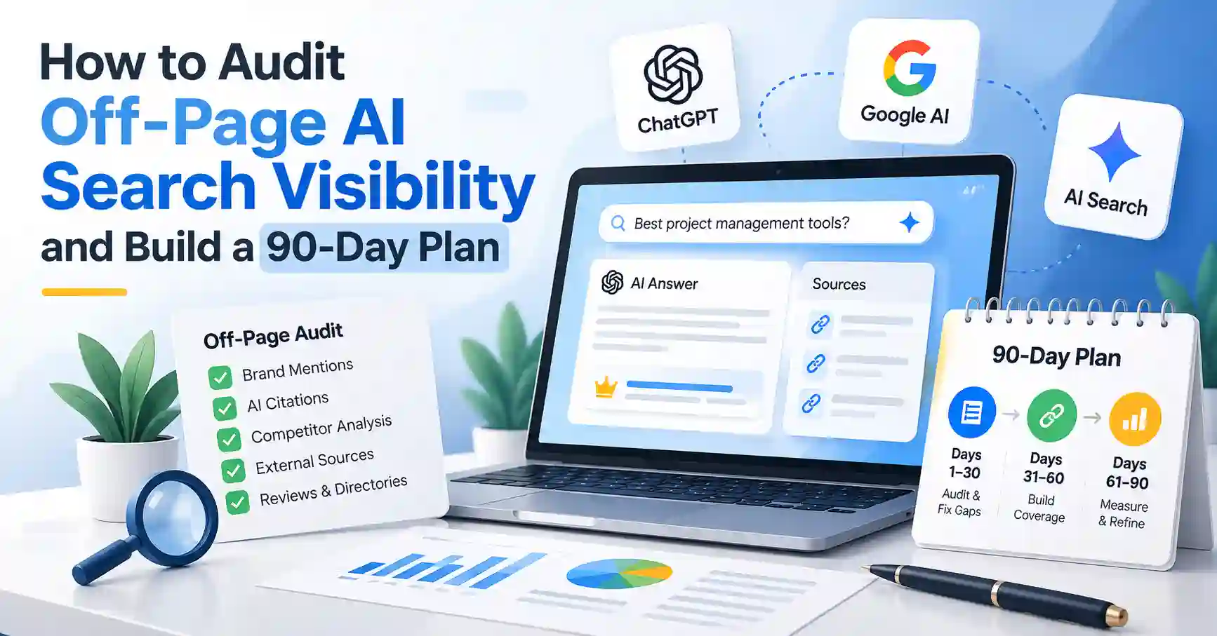 How to Audit Off Page AI Search Visibility and Build a 90 Day Plan
